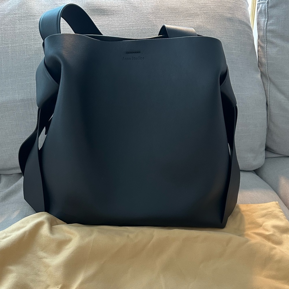 Acne Studios Musubi Midi Shoulder Bag- Black